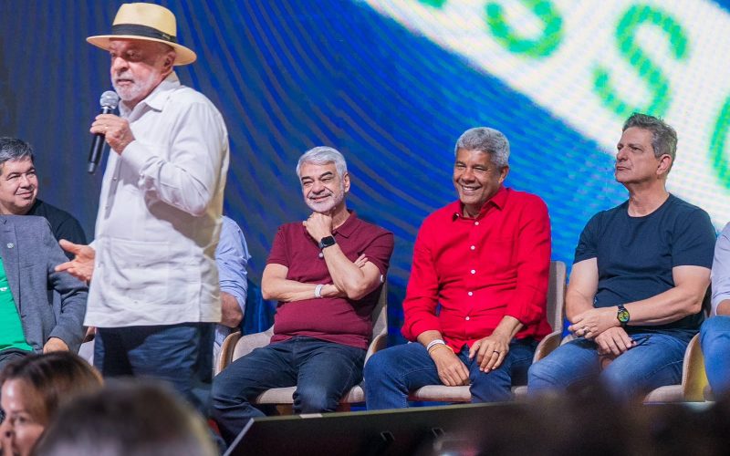 Jerônimo Rodrigues participa da convenção nacional de Lula em São Paulo como convidado de honra