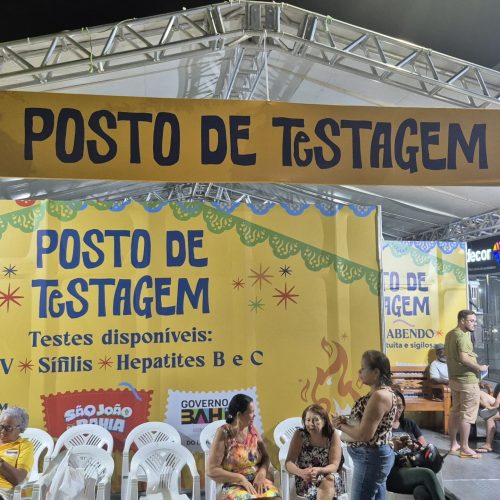 Governo do Estado intensifica ações de testagem e vacinação durante festividades em Brumado