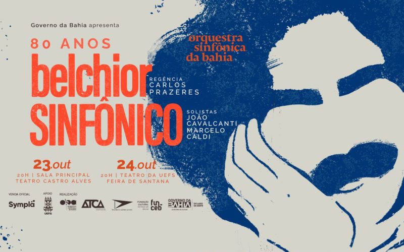OSBA realiza “Belchior Sinfônico – 80 anos” em Salvador e Feira de Santana; Ingressos disponíveis no dia 09/10!