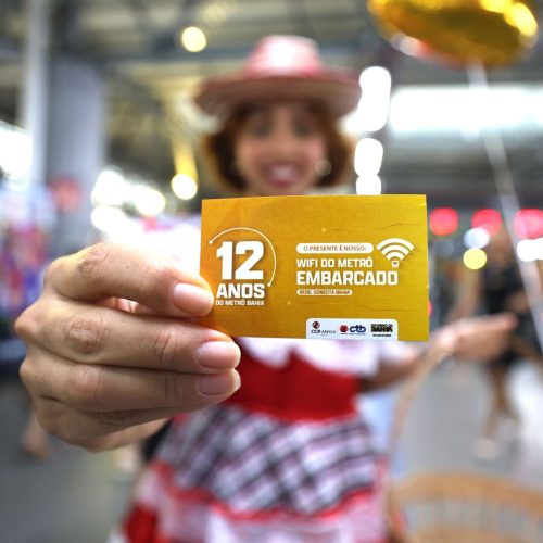 Metrô Bahia amplia conectividade com Wi-Fi gratuito e fortalece mobilidade de mais de 400 mil usuários por dia