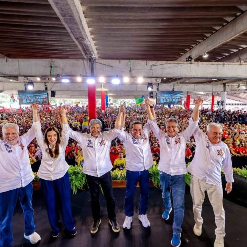 Jerônimo celebra convenção histórica com 30 mil pessoas em Salvador: “A Bahia se encontrou aqui”