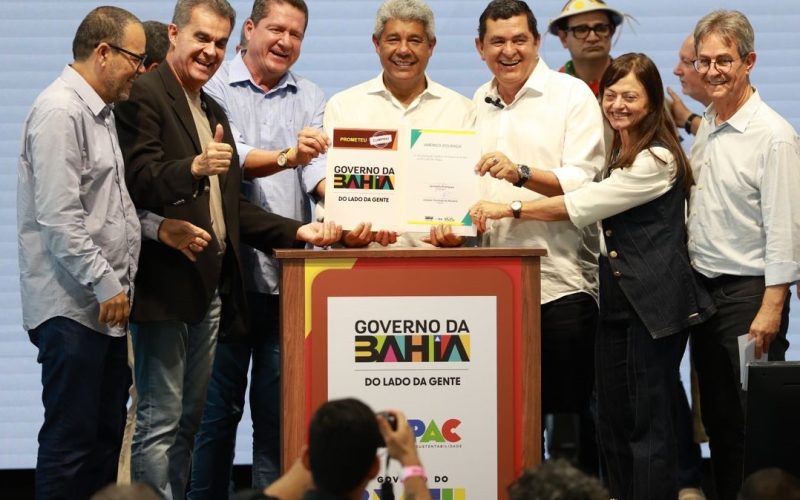 Anúncios contemplam 200 cidades com obras e serviços em diversas regiões da Bahia
